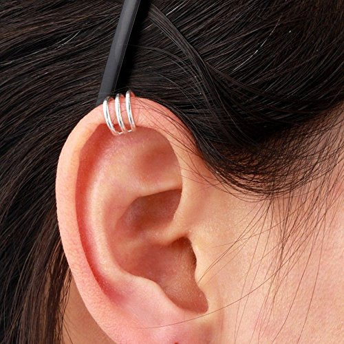 Anopchand Tilokchand Jewellers 925 Sterling Silver Ear Cuff Jackets Earrings For Women - atjewels.in