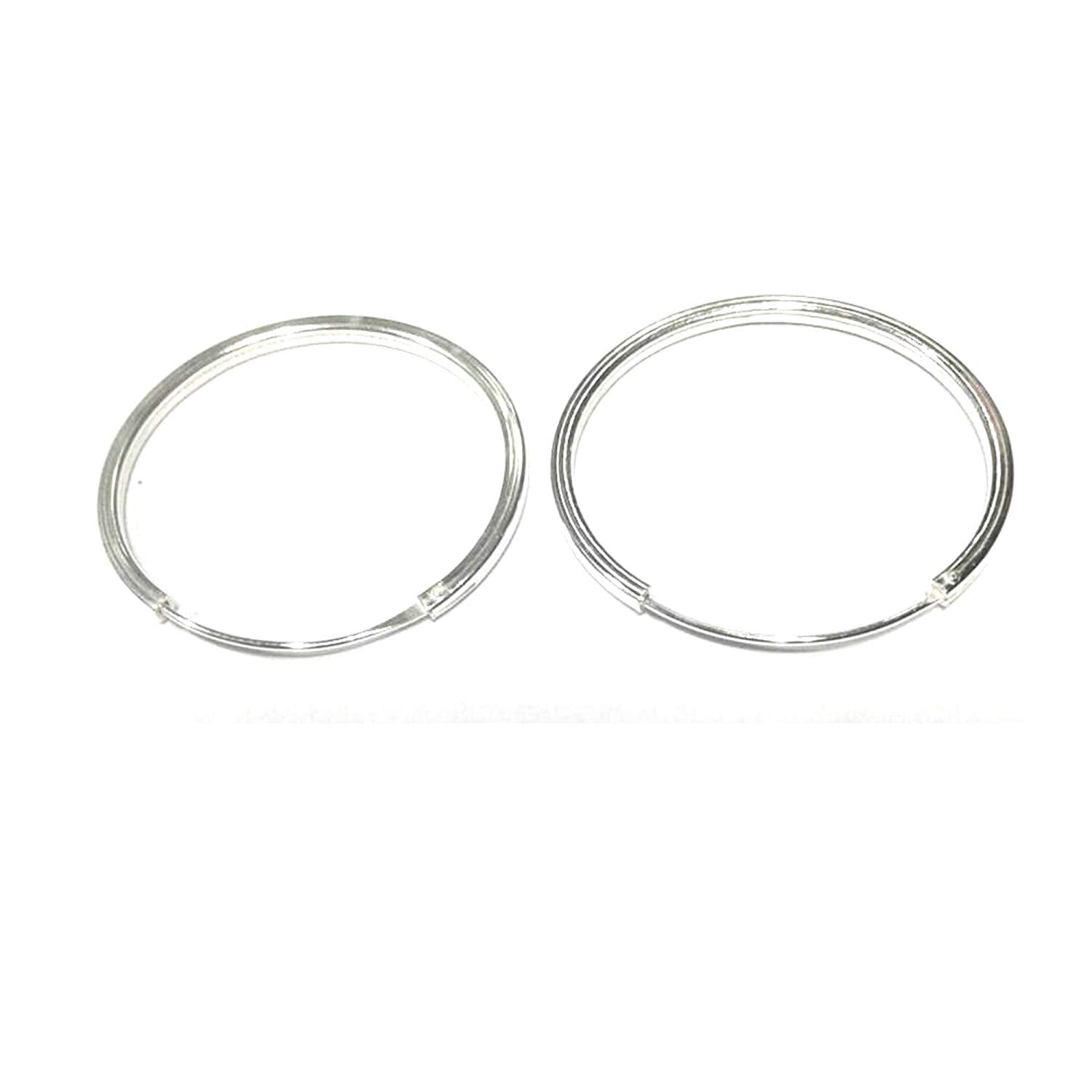 atjewels .925 Sterling Silver Large Hoop Earrings For Girl's and Women's For MOTHER'S DAY SPECIAL OFFER - atjewels.in