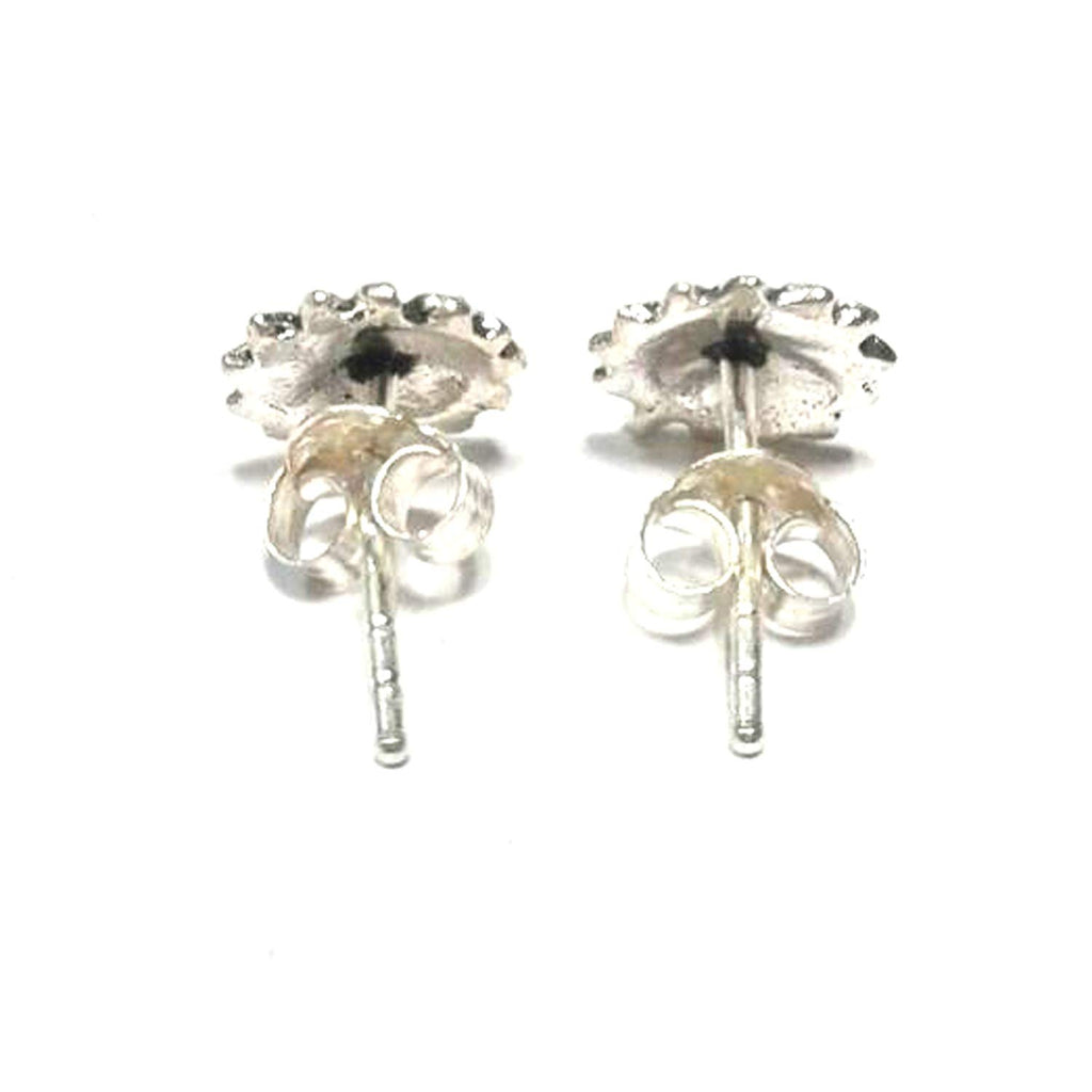 atjewels Oxidised .925 Sterling Silver Moon Stud Earrings For Girl's and Women's For MOTHER'S DAY SPECIAL OFFER - atjewels.in