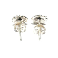 atjewels Oxidised .925 Sterling Silver Moon Stud Earrings For Girl's and Women's For MOTHER'S DAY SPECIAL OFFER - atjewels.in