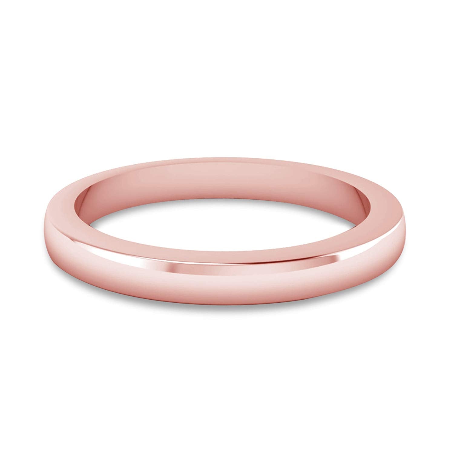 atjewels 18K Rose Gold Over 925 Sterling Silver Anniversary Band Rings For Men's MOTHER'S DAY SPECIAL OFFER - atjewels.in