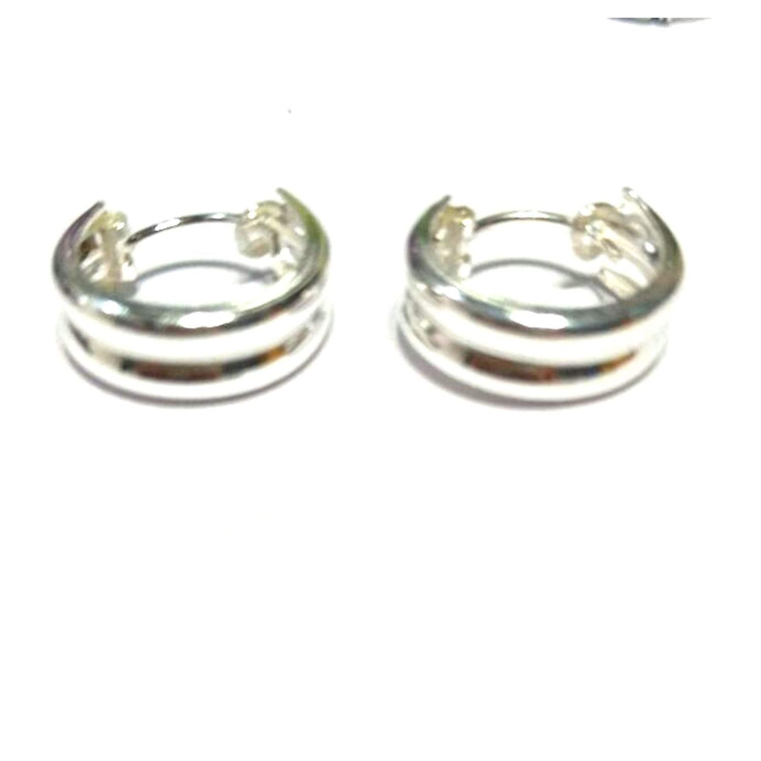 atjewels .925 Sterling Silver Hoop Earrings For Girl's and Women's For MOTHER'S DAY SPECIAL OFFER - atjewels.in