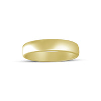 atjewels 18K Yellow Gold Over .925 Sterling Silver Anniversary Plain Band Ring For Women's MOTHER'S DAY SPECIAL OFFER - atjewels.in
