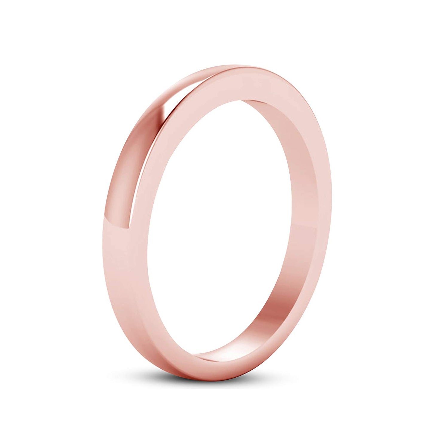 atjewels 18K Rose Gold Over 925 Sterling Silver Anniversary Band Rings For Men's MOTHER'S DAY SPECIAL OFFER - atjewels.in
