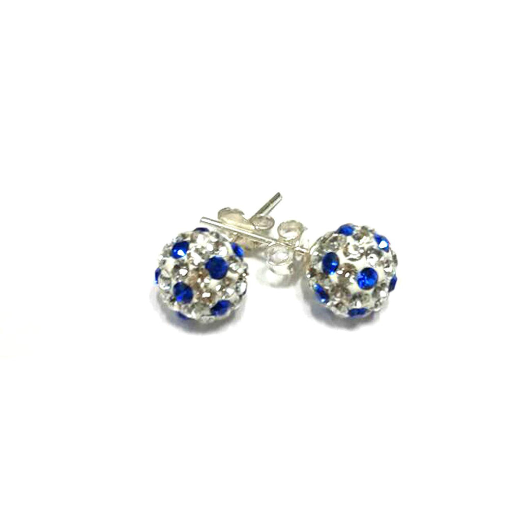 Ball Stud Earrings 14K White Gold 8MM | Jared