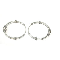 atjewels .925 Sterling Silver Hoop Earrings For Girl's and Women's For MOTHER'S DAY SPECIAL OFFER - atjewels.in