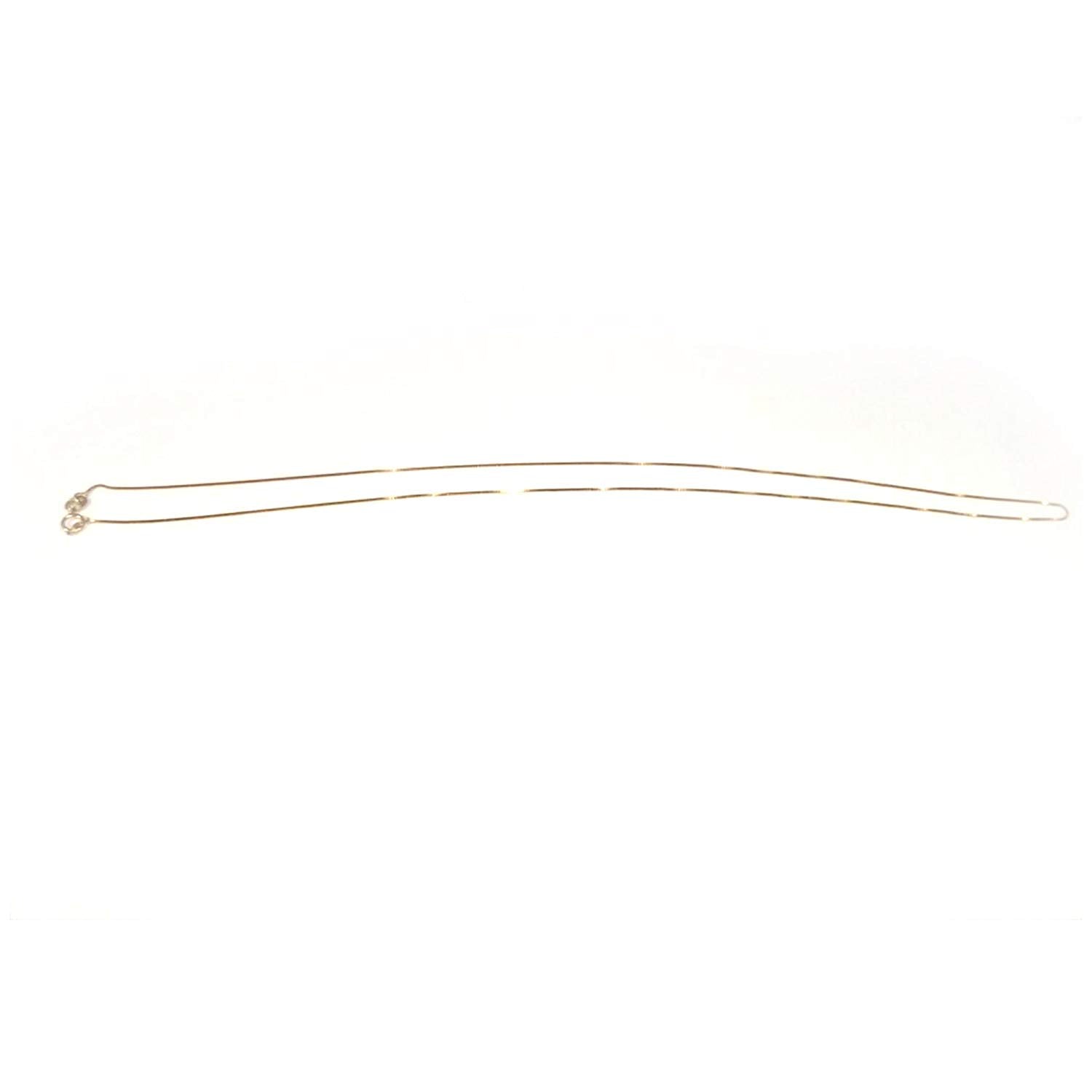 atjewels 14k Rose Gold Over Sterling Silver Chain For Unisex MOTHER'S DAY SPECIAL OFFER - atjewels.in