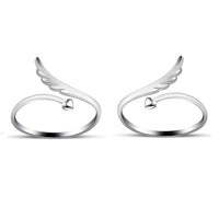 New Design Silver Rhodium Over .925 Sterling Silver Fashion ToeRing for Men and Women - atjewels.in