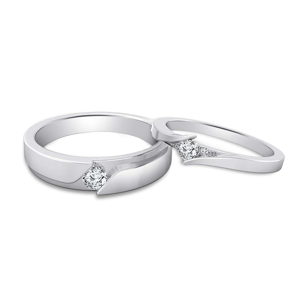 Couples Rings Black Set Womens 3 Stone Type Princess CZ Engagement Rin – LA  NY Jewelry