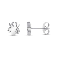 atjewels 14k White Gold Plated on 925 Sterling Silver Spider Stud Earrings For Women's MOTHER'S DAY SPECIAL OFFER - atjewels.in