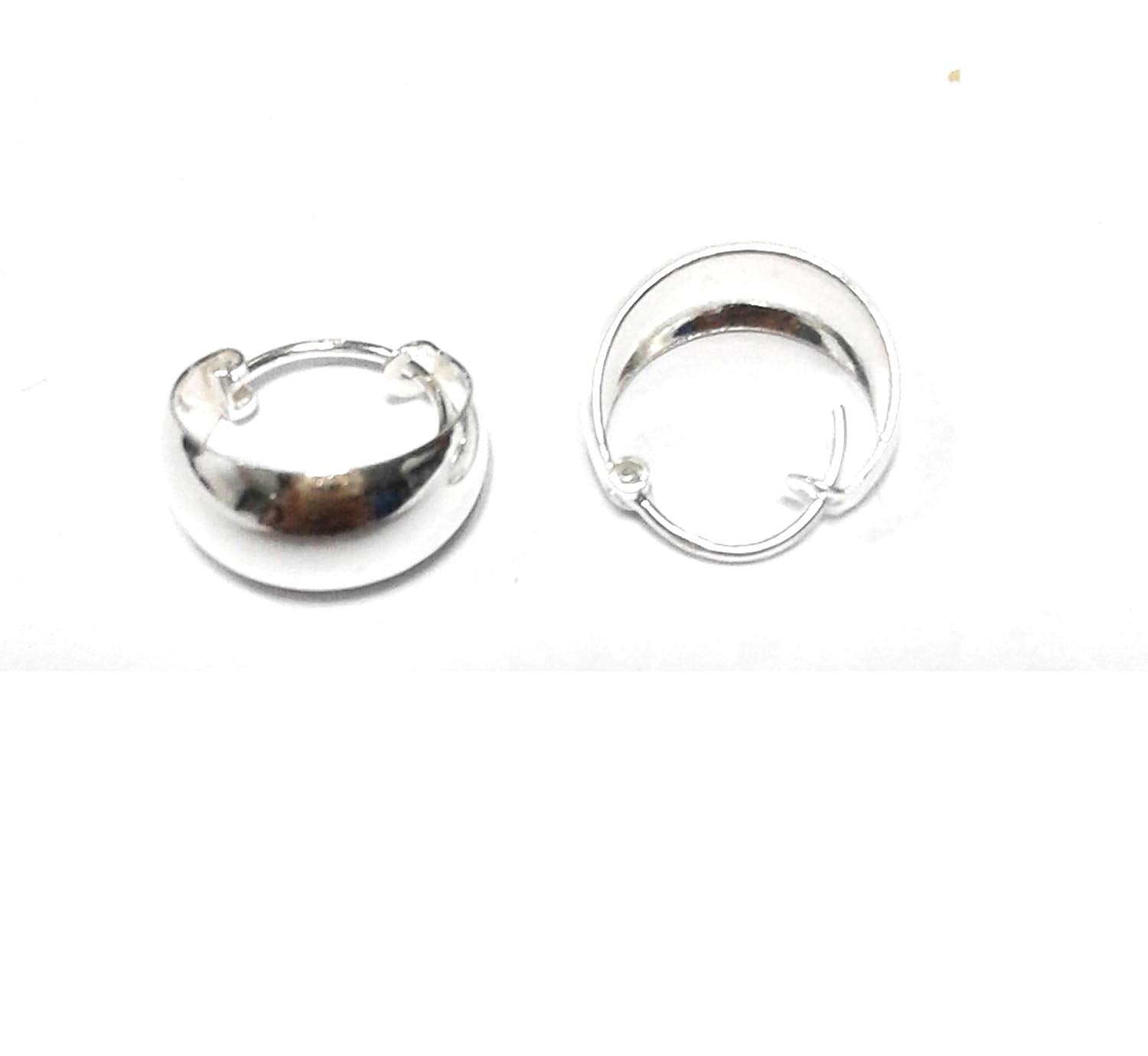 atjewels .925 Sterling Silver Hoop Earrings For Girl's and Women's For MOTHER'S DAY SPECIAL OFFER - atjewels.in