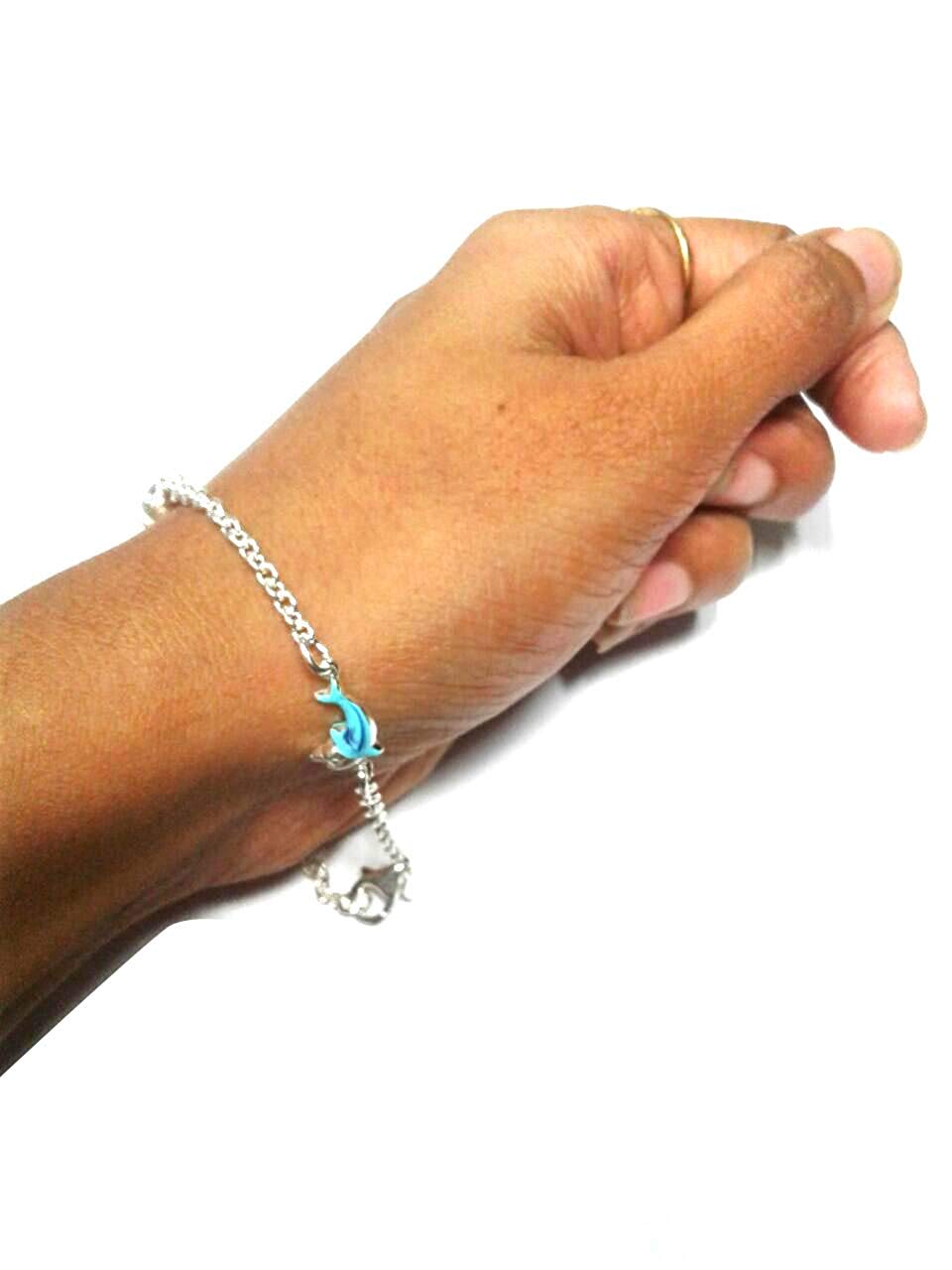 atjewels .925 Sterling Silver Charm 1 Pair of Bracelet & Anklets For Kid's For MOTHER'S DAY SPECIAL OFFER - atjewels.in