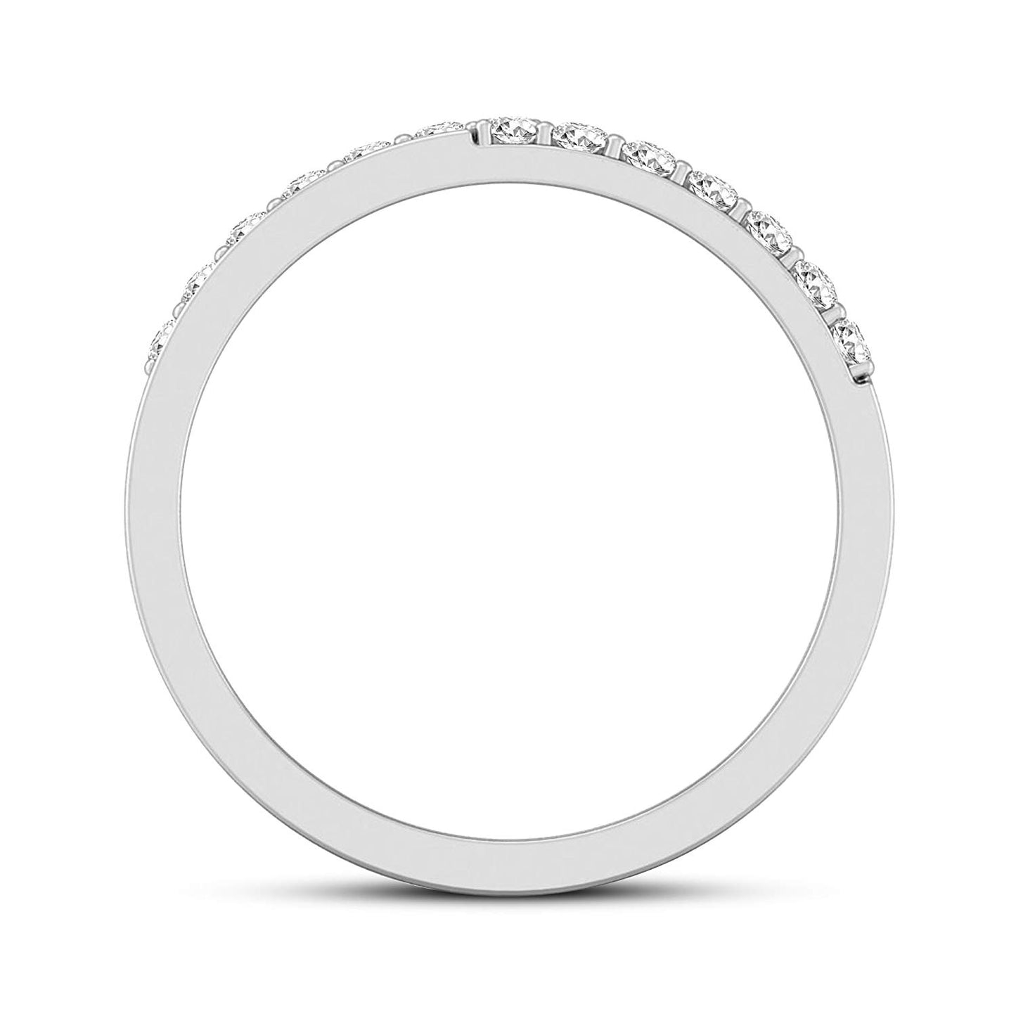 atjewels Unique Style Round Cut White CZ Engagement Men's Band Ring in Solid 925 Sterling Silver MOTHER'S DAY SPECIAL OFFER - atjewels.in