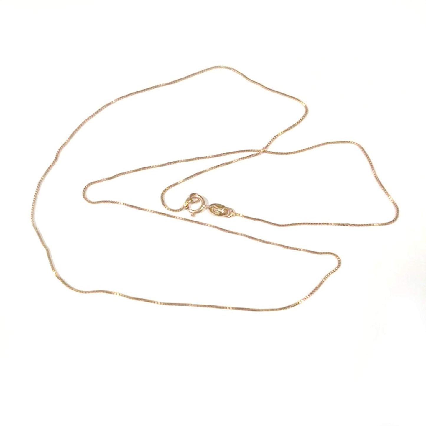 atjewels 14k Rose Gold Over Sterling Silver Chain For Unisex MOTHER'S DAY SPECIAL OFFER - atjewels.in