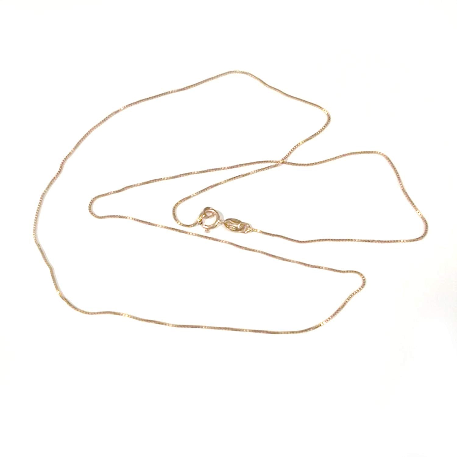 atjewels 14k Rose Gold Over Sterling Silver Chain For Unisex MOTHER'S DAY SPECIAL OFFER - atjewels.in