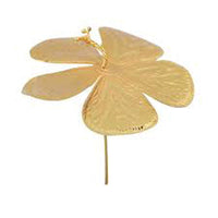 atjewels 14k Yellow Gold Over .925 Sterling Silver Jaswanda Flower For Ganesha MOTHER'S DAY SPECIAL OFFER - atjewels.in