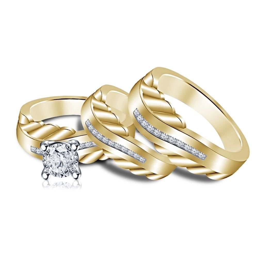 Mondals jewellery Adjustable couple band ring set Alloy Cubic Zirconia Gold  Plated Ring Price in India - Buy Mondals jewellery Adjustable couple band ring  set Alloy Cubic Zirconia Gold Plated Ring Online
