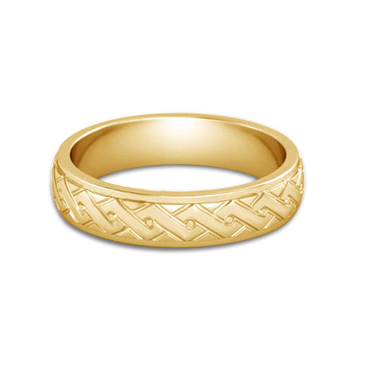 atjewels 18K Rose Gold Over 925 Sterling Silver Wedding Band Ring For Men's MOTHER'S DAY SPECIAL OFFER - atjewels.in