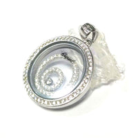 atjewels Round Cut White CZ .925 Sterling Silver Pendant For Girl's & Women's For MOTHER'S DAY SPECIAL OFFER - atjewels.in