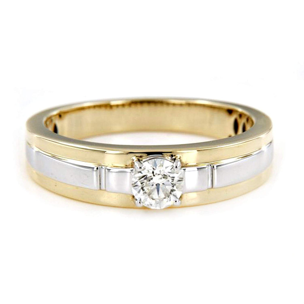 White Gold Wedding Ring for Men Emotion | Messika 08035-WG