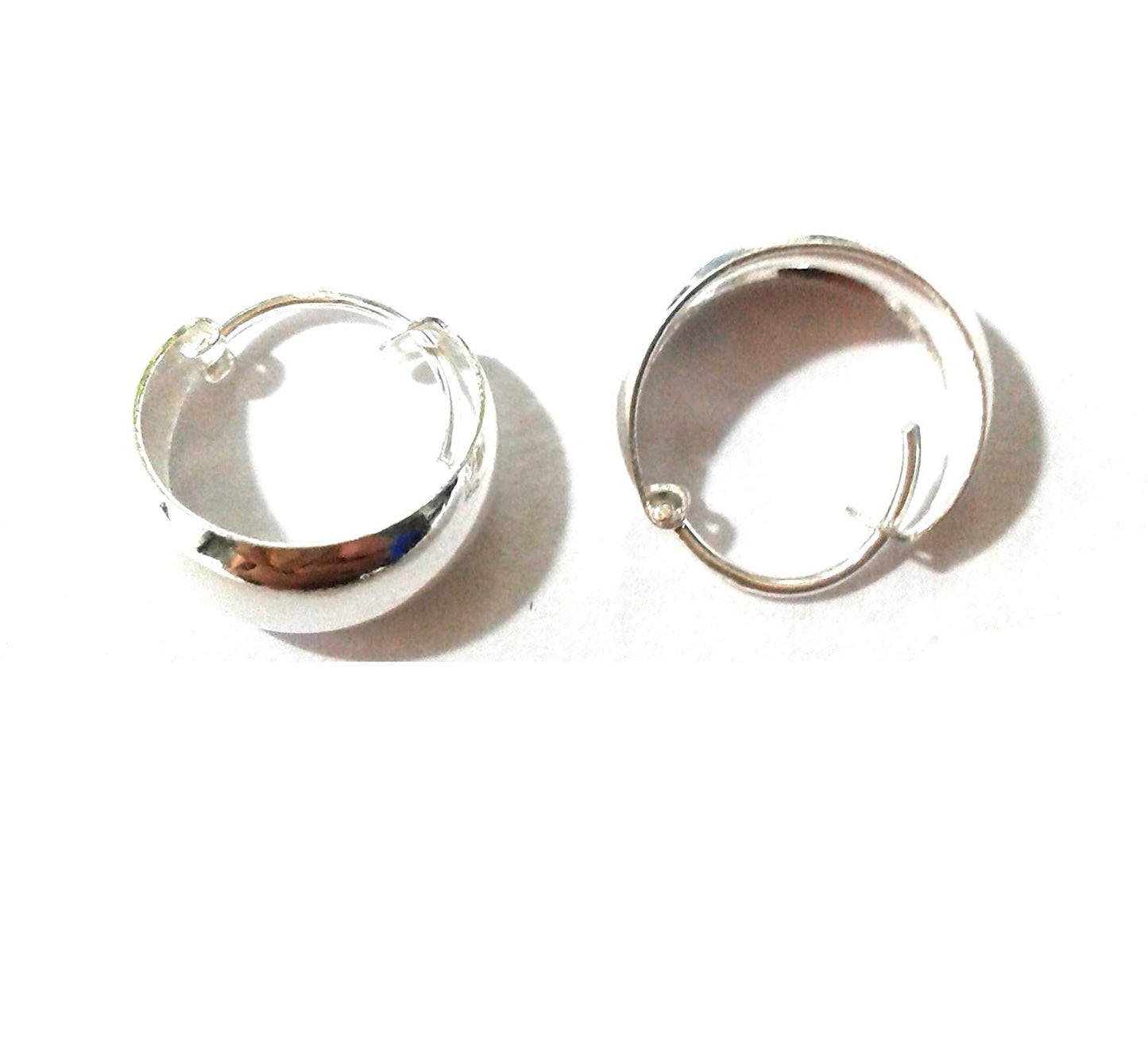 atjewels .925 Sterling Silver Hoop Earrings For Girl's and Women's For MOTHER'S DAY SPECIAL OFFER - atjewels.in