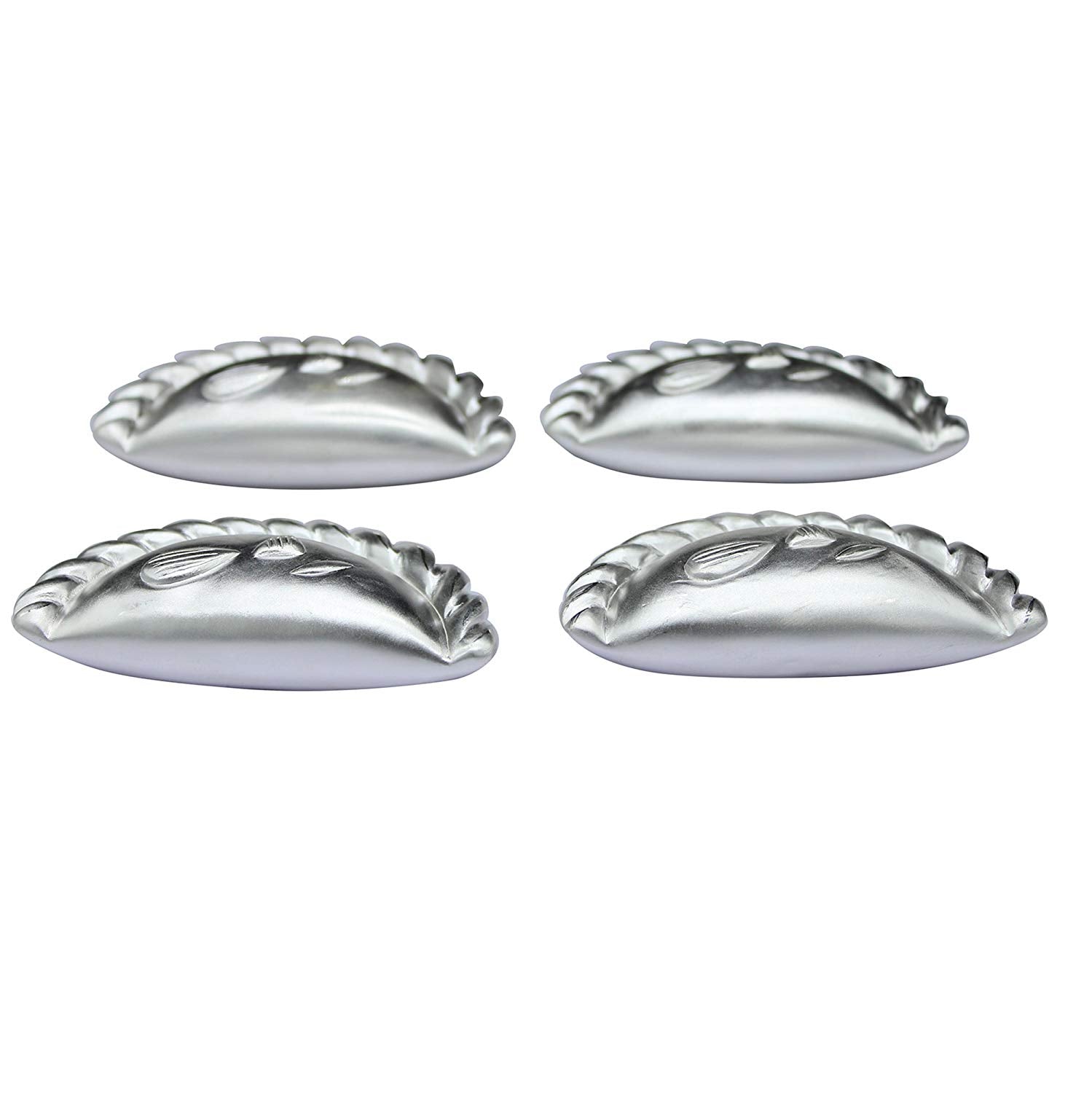 atjewels .925 Sterling Silver 4 Of Pcs Gujiya Sweet For Ganesha Special MOTHER'S DAY SPECIAL OFFER - atjewels.in