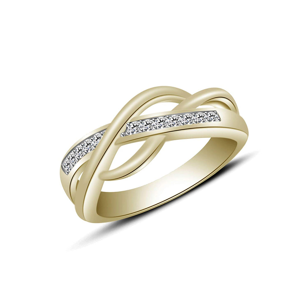 14K Gold Round Signet Ring, Solid Gold Ring, – Diamond Origin