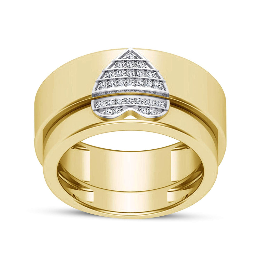22K Bridal Wear Gold Ring, 3.8g at Rs 22800 in New Delhi | ID: 2852522480612