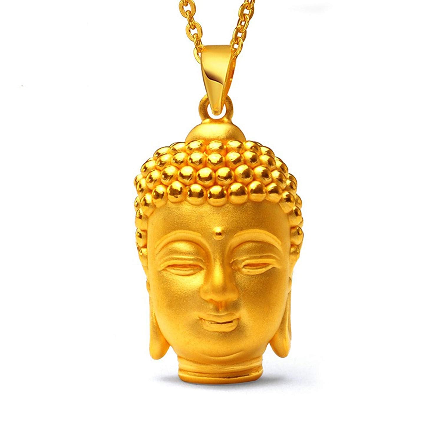Buy 24K Gold Vermeil Buddha 925 Buddha Necklace Sterling Silver Gold Buddha  Necklace Gold Buddha Pendant Gold Buddha Charm, Infinity Close Online in  India - Etsy