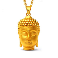 Adorable atjewels14K Yellow Gold Plated .925 Sterling Silver Buddha Pendant For Uniex MOTHER'S DAY SPECIAL OFFER - atjewels.in
