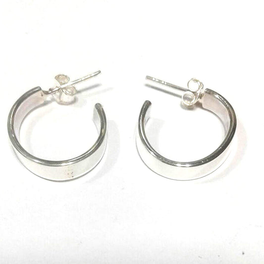 atjewels .925 Sterling Silver Hoop Earrings For Girl's and Women's For MOTHER'S DAY SPECIAL OFFER - atjewels.in