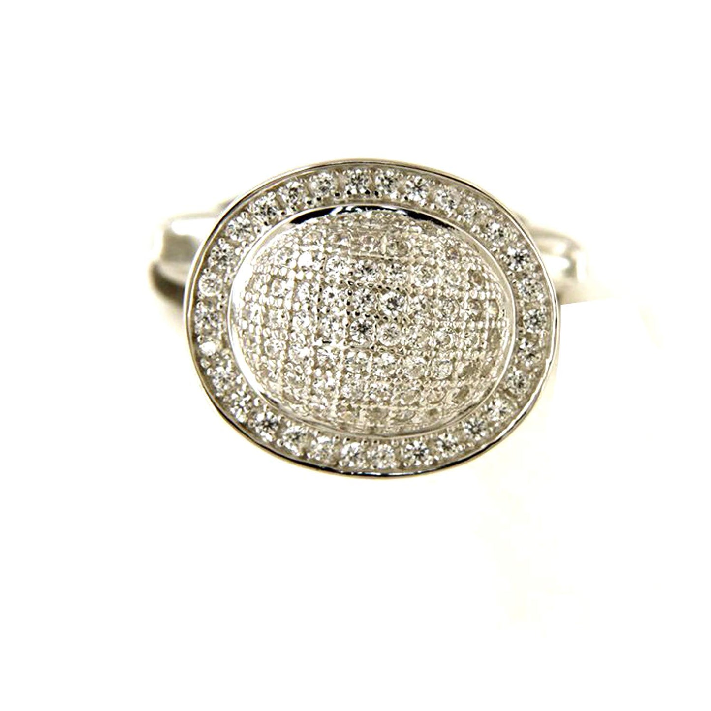 atjewels .925 Sterling silver Round Cut White Cubic Zircon Pair Of Cufflink For Men MOTHER'S DAY SPECIAL OFFER - atjewels.in