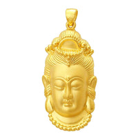 atjewels14K Yellow Gold Plated .925 Sterling Silver Buddha Pendant For Uniex MOTHER'S DAY SPECIAL OFFER - atjewels.in