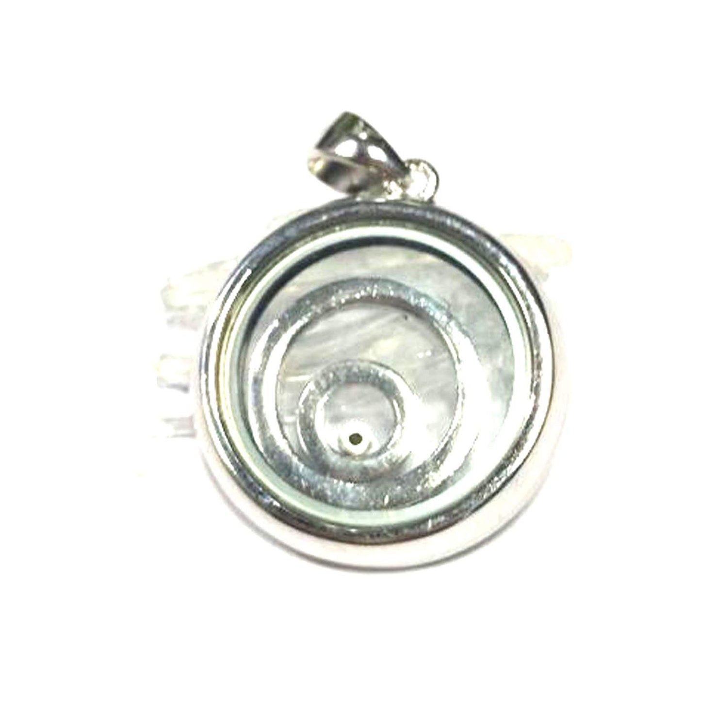 atjewels Round Cut White CZ .925 Sterling Silver Pendant For Girl's & Women's For MOTHER'S DAY SPECIAL OFFER - atjewels.in