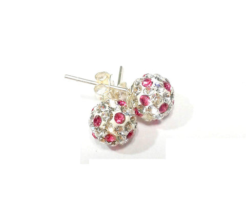 Sterling Silver Double Sided 4mm Ball Stud Earrings Heavy Studs | eBay