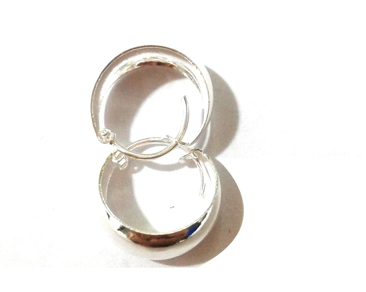 atjewels .925 Sterling Silver Hoop Earrings For Girl's and Women's For MOTHER'S DAY SPECIAL OFFER - atjewels.in