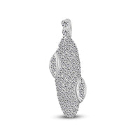 atjewels Round Cut White CZ .925 Sterling Silver Pendant For Girl's & Women's For MOTHER'S DAY SPECIAL OFFER - atjewels.in