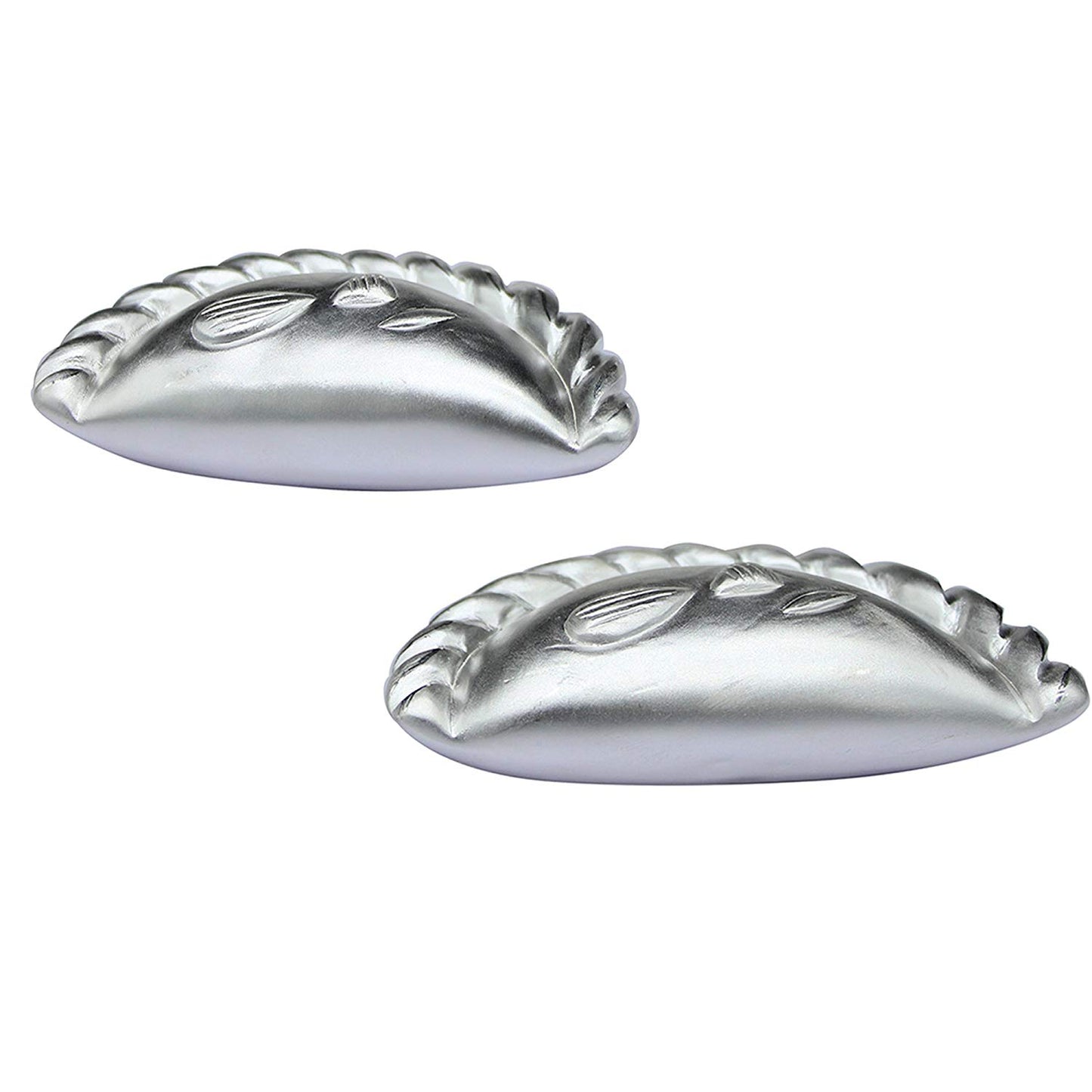 atjewels .925 Sterling Silver 2 Of Pcs Gujiya Sweet For Ganesha Special MOTHER'S DAY SPECIAL OFFER - atjewels.in