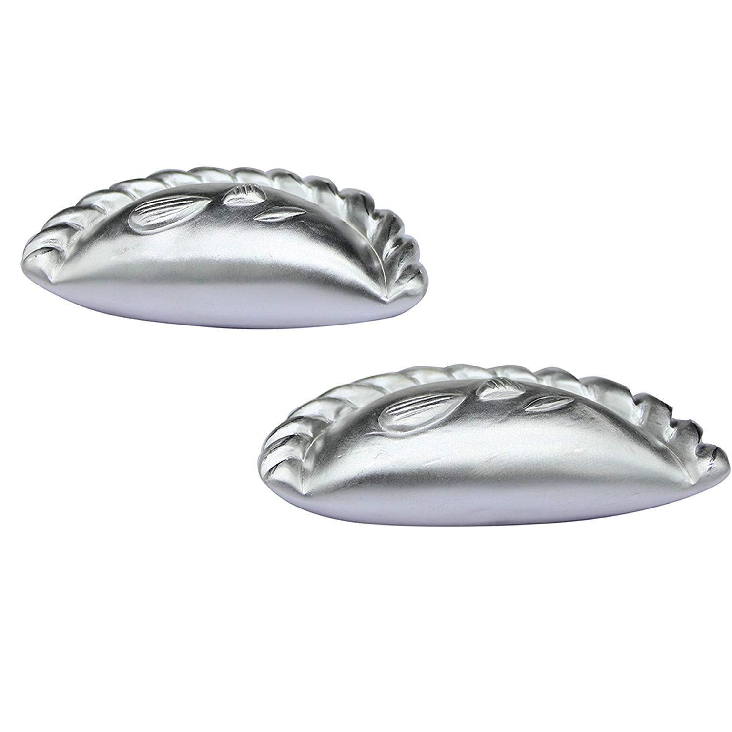 atjewels .925 Sterling Silver 2 Of Pcs Gujiya Sweet For Ganesha Special MOTHER'S DAY SPECIAL OFFER - atjewels.in