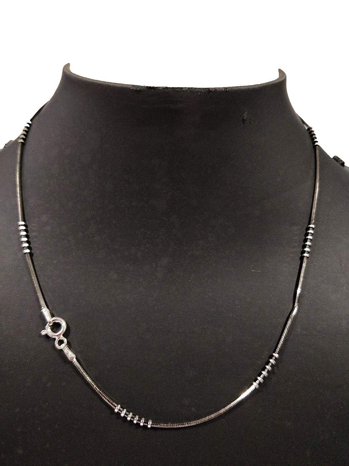 ATJewels 14k Two-Tone Gold Over 925 Sterling Silver Snake Chain 16" Unisex Necklace - atjewels.in