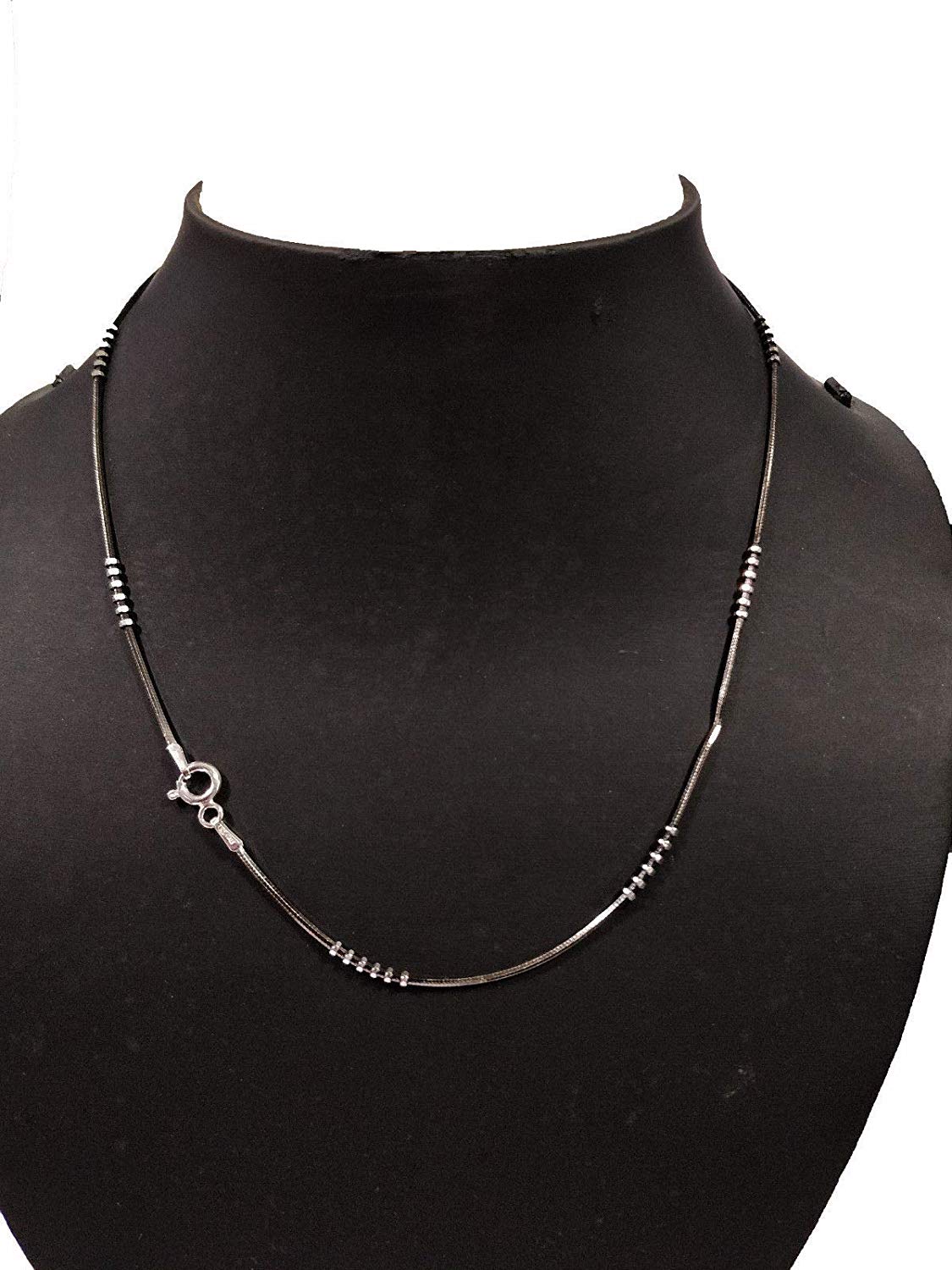 ATJewels 14k Two-Tone Gold Over 925 Sterling Silver Snake Chain 16" Unisex Necklace - atjewels.in