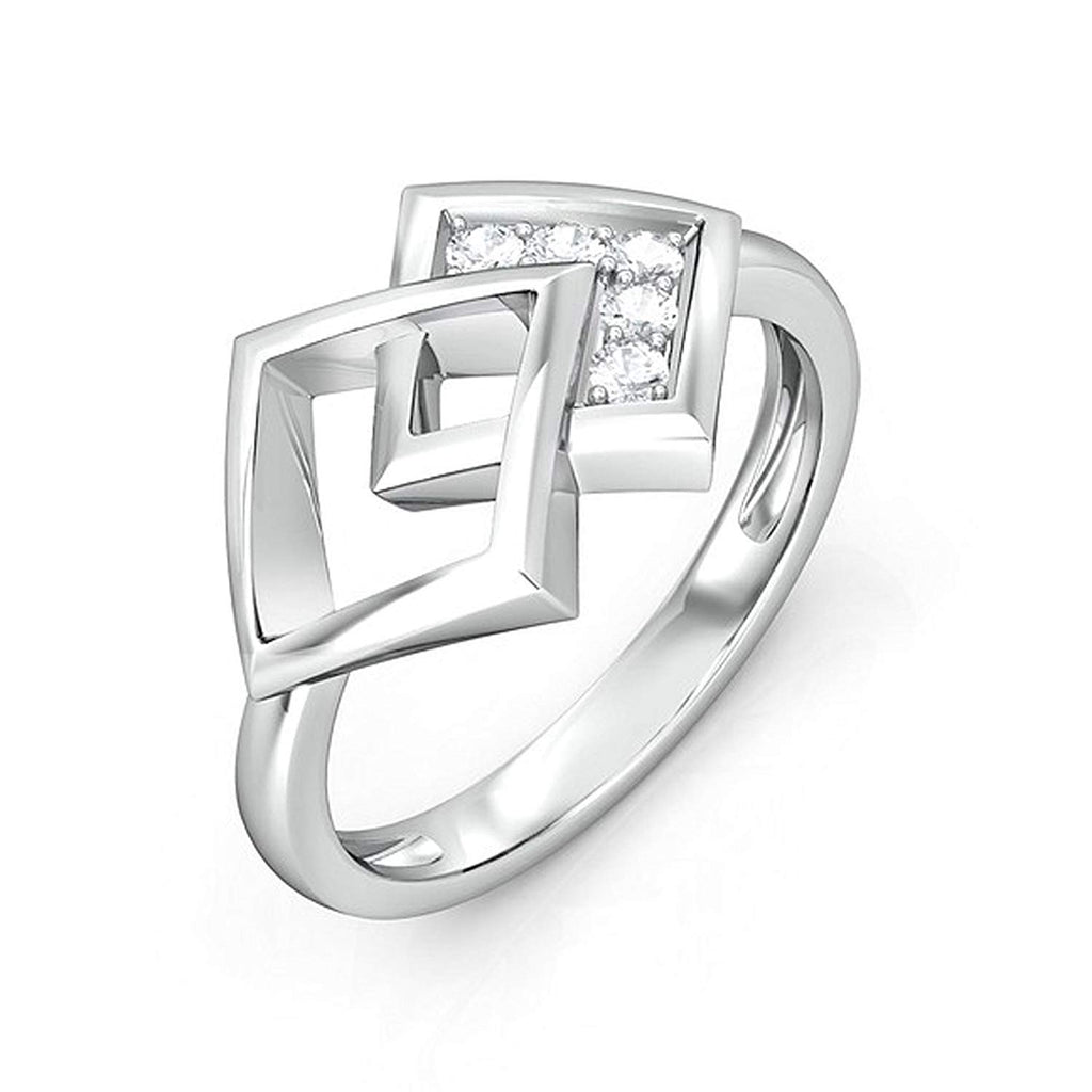 Buy Vientiq Stainless Steel Square Signet Classical Wide Rings for Men Boys  Boyfriend (Silver) at Amazon.in