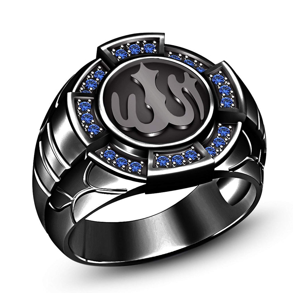 Anopchand Tilokchand Jewellers Black Enamel with 925 Sterling