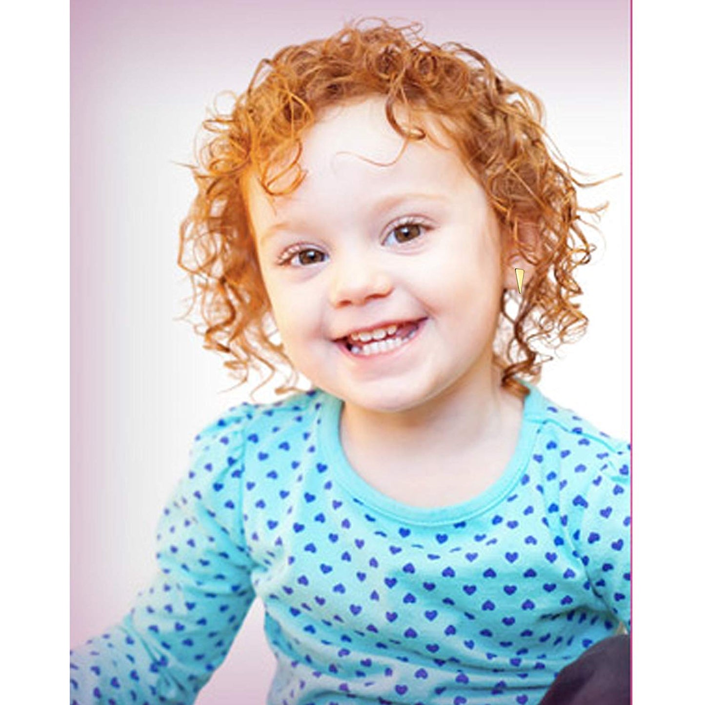 atjewels 14k Yellow Gold Plated on 925 Sterling Silver Kids Plain Stud Earrings MOTHER'S DAY SPECIAL OFFER - atjewels.in