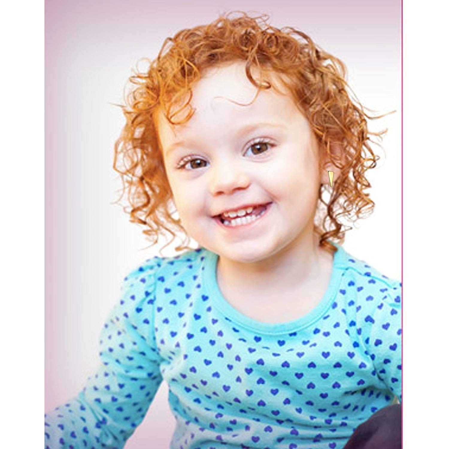 atjewels 14k Yellow Gold Plated on 925 Sterling Silver Kids Plain Stud Earrings MOTHER'S DAY SPECIAL OFFER - atjewels.in