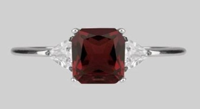 2 CT Cushion Cut Diamond 925 Sterling Silver Women's Anniversary Promise Ring