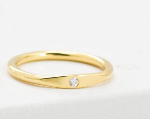 0.5 CT 925 Sterling Silver Round Cut Diamond Solitaire Engagement Ring Gift for Her