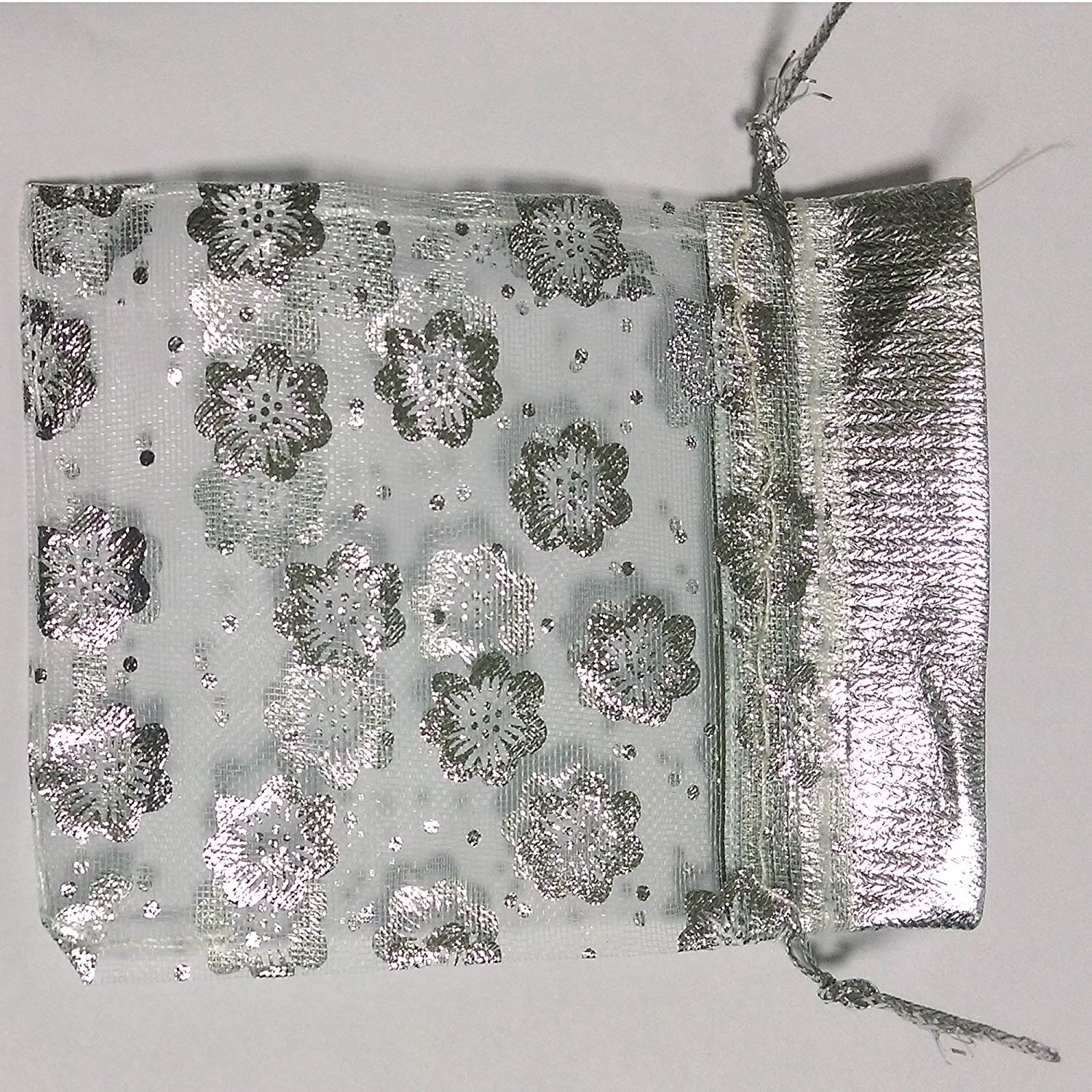 atjewels 18K White Gold Over925 Sterling Silver Oval Cut Blue Sapphire & Round White CZ Flower Ring Size 6 MOTHER'S DAY SPECIAL OFFER - atjewels.in