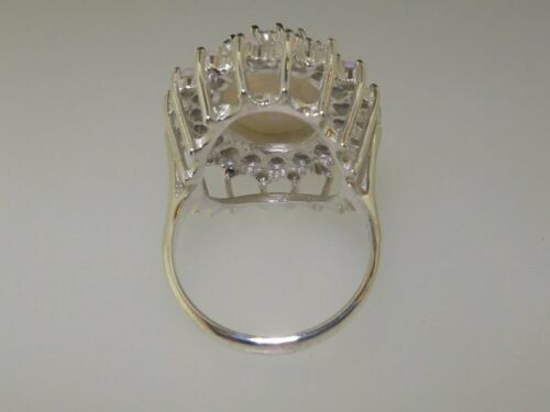 3 CT Oval Round Cut Fire Opal 925 Sterling Silver Tanzanite Cluster Wedding Ring