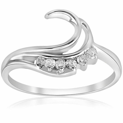 1/4 Ct Round Cut Diamond Solitaire Enhancer Guard 925 Sterling Silver Anniversary Gift Ring